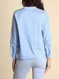 Emme Marella Camicia Casual Camicia Donna 2615111131200 Azzurro - Celeste