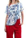 Emme Marella Blusa Donna 2615111251200 Multicolor - Multicolore