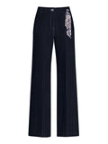 Emme Marella Jeans Wide Donna 2615131014200 - Blu
