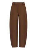 Emme Marella Pantalone Carrot Donna 2615131015200 Caffe` - Marrone