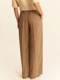 Emme Marella Pantalone Straight Donna 2615131022200 Cammello - Beige