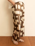 Emme Marella Pantalone Palazzo Pantalone Donna 2615131152200 Tortora - Marrone
