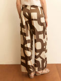 Emme Marella Pantalone Palazzo Pantalone Donna 2615131152200 Tortora - Marrone