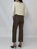 Emme Marella Pantalone Palazzo Pantalone Chino Donna 2615131301200 - Marrone