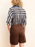 Emme Marella Shorts Donna 2615141015200 Caffe` - Marrone