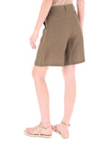 Emme Marella Shorts Donna 2615141032200 Tortora - Marrone