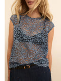 Emme Marella Top Donna 2615161014200 Indaco - Blu