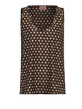 Emme Marella Top Marrone Donna 2615161021200 Kaki - Beige