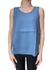 emme marella top donna 2615161061200 carta da zucchero celeste 162031039