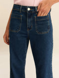 Emme Marella Jeans a Zampa Donna 2615181021200 - Denim