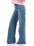 Emme Marella Jeans a Zampa Donna 2615181021200 Blue Jeans - Denim