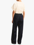 Emme Marella Jeans Wide Donna 2615181091200 Blue Jeans - Denim