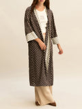 Emme Marella Kimono Marrone Donna 2615191031200 Kaki - Beige