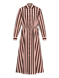 Emme Marella Vestito Longuette Marrone Donna 2615221015200 - Rosa
