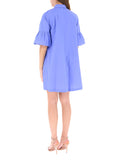 Emme Marella Vestito Mini Donna 2615221192200 Pervinca - Celeste