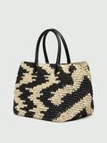 Emme Marella Borsa Shopper Avorio Donna 2615511032200 - Nero