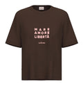 Emme Marella T-shirt Donna 2615971025200 Testa Di Moro - Marrone