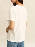 Emme Marella T-shirt Donna 2615971051200 - Bianco