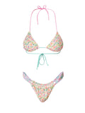 F**K Bikini Set Donna FC26-SW0100 Fantasia - Multicolore