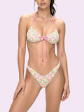 F**K Bikini Set Donna FC26-SW0102 Fantasia - Multicolore
