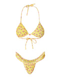 F**K Bikini Set Donna FC26-SW0110 - Giallo