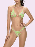 F**K Bikini Set Donna FC26-SW0110 - Verde