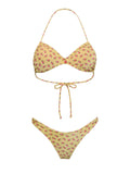 F**K Bikini Set Donna FC26-SW0112 - Giallo
