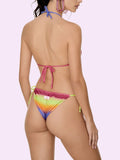 F**K Bikini Set Donna FC26-SW0200 Fantasia - Multicolore
