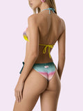 F**K Bikini Set Donna FC26-SW0200 Fantasia - Multicolore