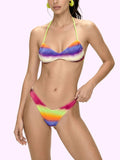 F**K Bikini Set Donna FC26-SW0201 Fantasia - Multicolore