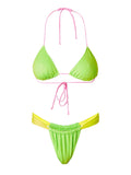 F**K Bikini Set Donna FC26-SW0210 - Verde