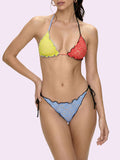 F**K Bikini Set Donna FC26-SW0312 - Multicolore
