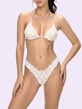 F**K Bikini Set Donna FC26-SW0313 - Bianco