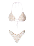 F**K Bikini Set Donna FC26-SW0313 - Bianco