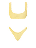 F**K Bikini Set Donna FC26-SW0401 - Giallo