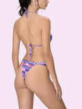 F**K Bikini Set Donna FC26-SW0700 Fantasia - Multicolore