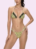 F**K Bikini Set Donna FC26-SW0700 - Giallo