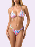 F**K Bikini Set Donna FC26-SW0710 Fantasia - Multicolore