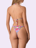 F**K Bikini Set Donna FC26-SW0710 Fantasia - Multicolore