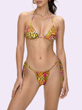 F**K Bikini Set Donna FC26-SW0712 - Giallo