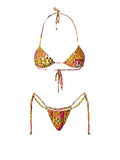 F**K Bikini Set Donna FC26-SW0712 - Giallo