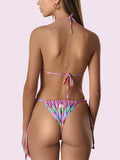 F**K Bikini Set Donna FC26-SW0712 Fantasia - Multicolore