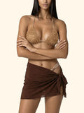 F**K Pareo Donna FK26-SW1147 - Marrone