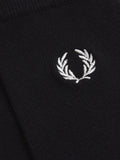Fred Perry Calzini Classic Laurel Uomo C7135 Black/snowwhite - Nero