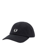 Fred Perry Berretto con Visiera Uomo HW2295 Black/snowwhite - Nero