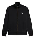 Fred Perry Felpa Zip Uomo J1327 Black - Nero