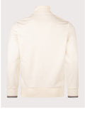 Fred Perry Felpa Zip Uomo J1327 Ecru - Avorio
