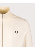 Fred Perry Felpa Zip Uomo J1327 Ecru - Avorio