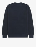 Fred Perry Pullover Pique Stitch Jumper Uomo K1309 Navy - Blu
