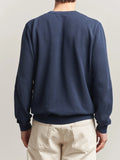 Fred Perry Pullover Pique Stitch Uomo K1309 Dark Airforce - Blu